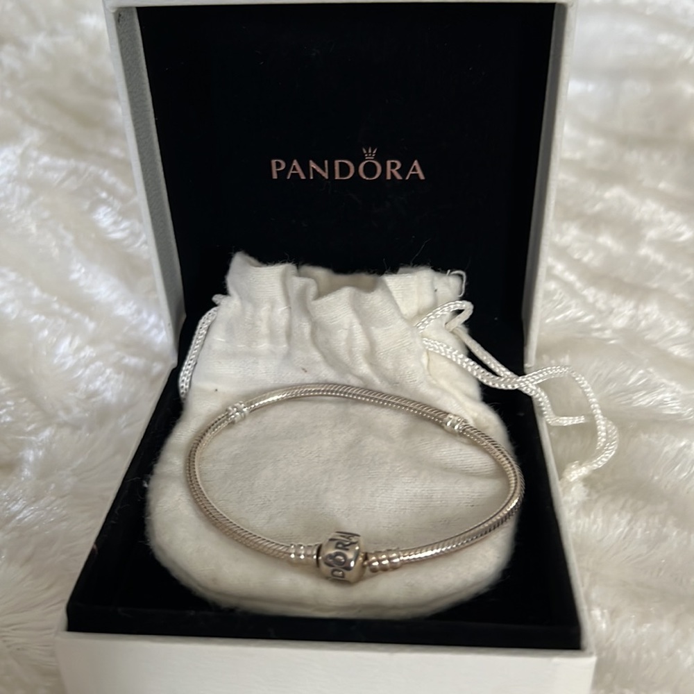 Pandora sterling silver bracelet